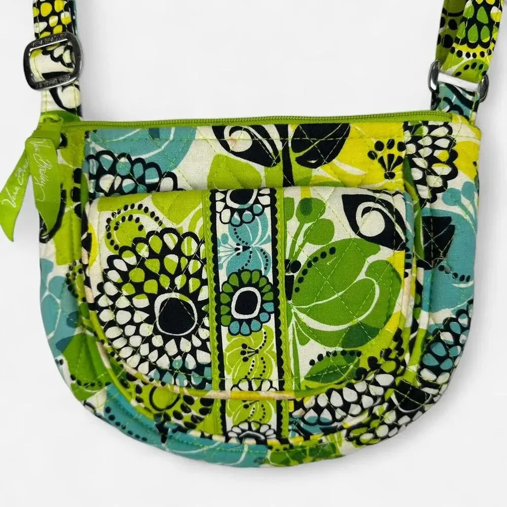 Vera bradley limes up crossbody bag retired pattern